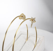 Load image into Gallery viewer, Azure Hoop Earrings (more colors)