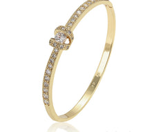 Load image into Gallery viewer, Crystal Knot Bangle