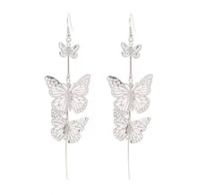 Load image into Gallery viewer, Hanging Butterfly Earrings (More Colors)