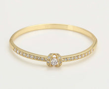 Load image into Gallery viewer, Crystal Knot Bangle