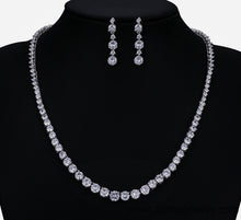 Load image into Gallery viewer, Elegant Tennis Necklace Set