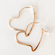 Load image into Gallery viewer, Clip on Heart Earrings (More Colors)