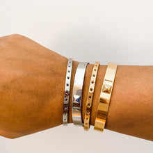 Load image into Gallery viewer, Simple Rivet Bangle (More Colors)
