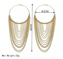 Load image into Gallery viewer, Chain Hoop - Marvelous Allure