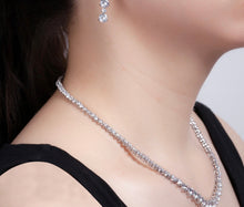 Load image into Gallery viewer, Elegant Tennis Necklace Set