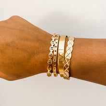 Load image into Gallery viewer, Cuff Link Bangle