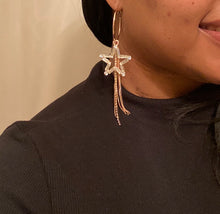 Load image into Gallery viewer, Star Hoops (More Colors)