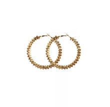 Load image into Gallery viewer, Twisted Metal Hoop Earrings (More Colors)