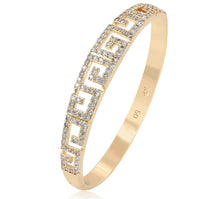 Load image into Gallery viewer, Greek Key Bangle