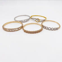 Load image into Gallery viewer, Greek Key Bangle