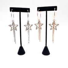 Load image into Gallery viewer, Star Hoops (More Colors)