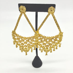 Gold Chandelier Earrings