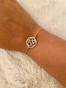 Circle Cluster Bracelet