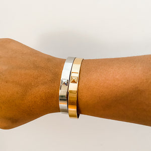 Simple Rivet Bangle (More Colors)