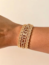 Load image into Gallery viewer, Greek Key Bangle