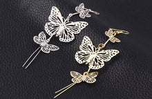 Load image into Gallery viewer, Hanging Butterfly Earrings (More Colors)