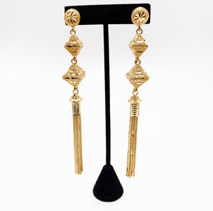 Gold Chandelier Earrings