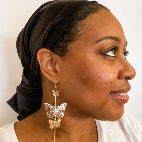 Hanging Butterfly Earrings (More Colors)