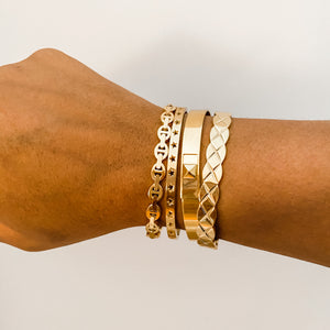 Cuff Link Bangle