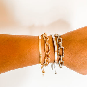 Rope Link Bracelet (More Colors)