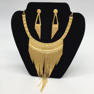 Gold Chain Jewelry Set 